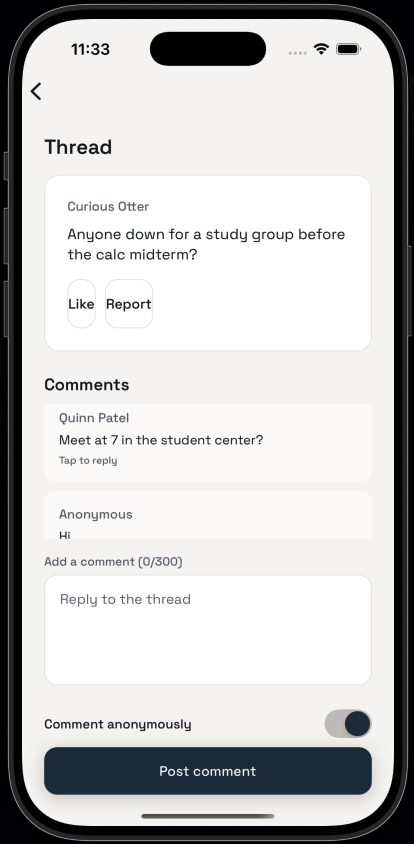 Campus Circle Screen 05 screen